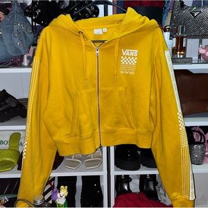 Vans cropped hoodie